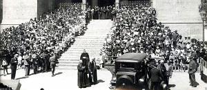 1927- Alger - Arrivee du Cardinal2 Verdier 1930